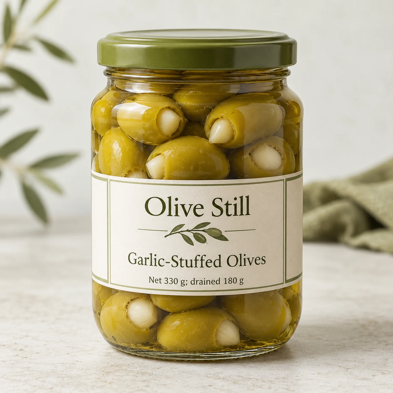 Garlic-Stuffed Olives