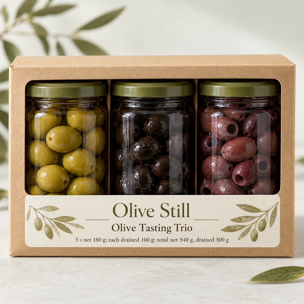 Olive Tasting Trio